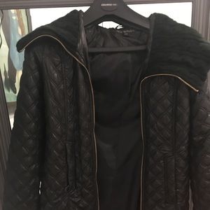 Via spiga black coat